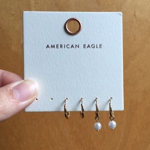 American Eagle earring set